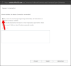 Settings for the new connector